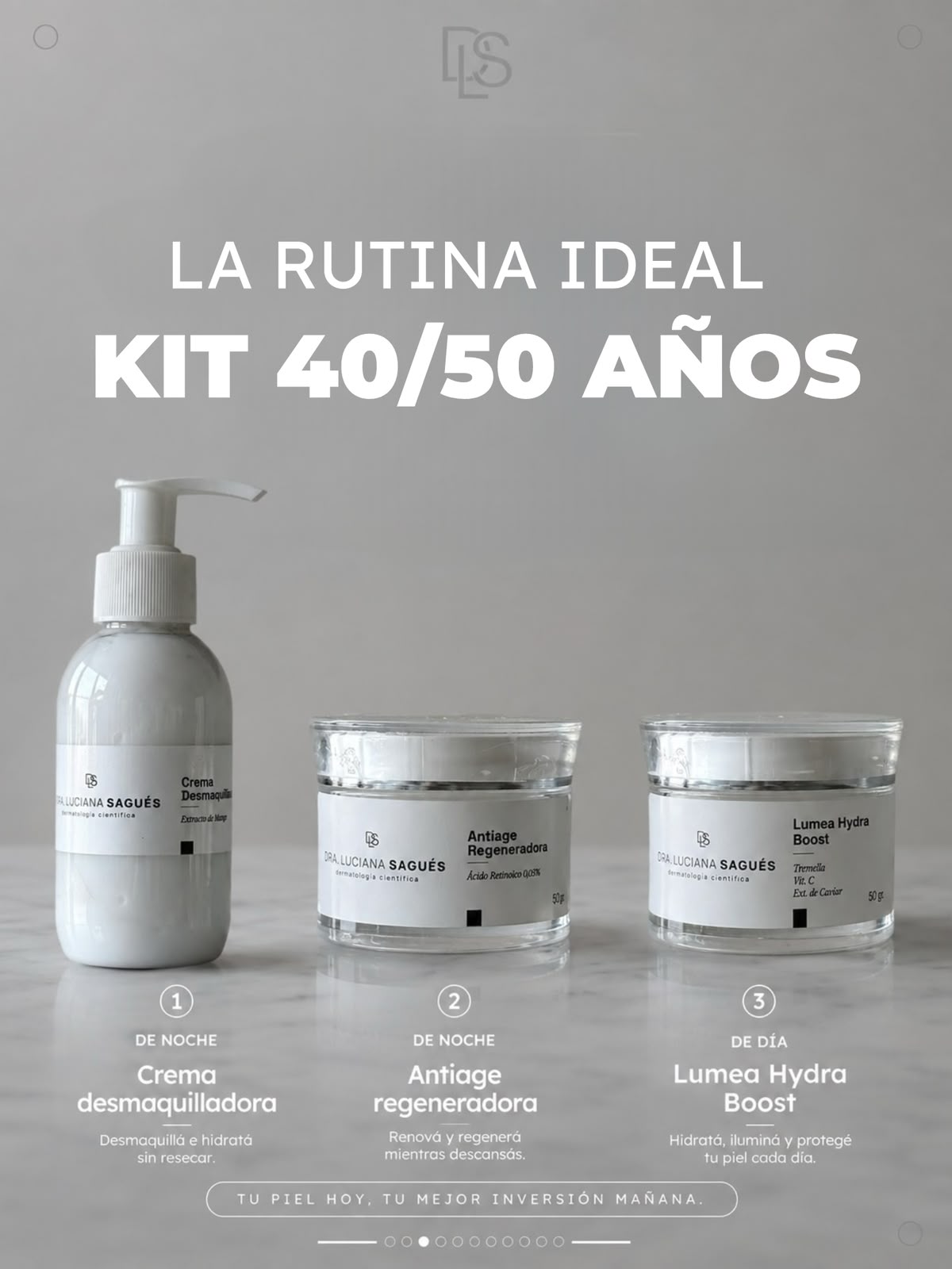 Kit Renovación 40/50 | Regeneración y Luminosidad - LS SkinLab
